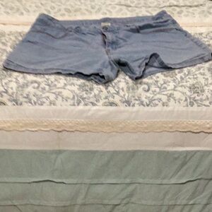 American Eagle Outfitters Blue Jean Shorts Stretchy Denim
